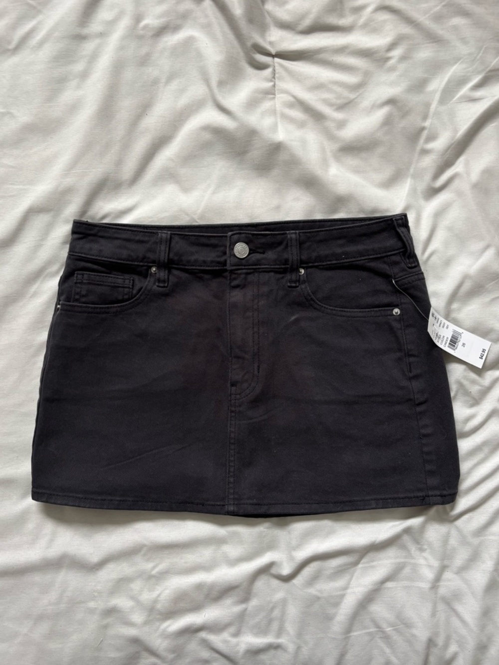 Denim Mini Skirt